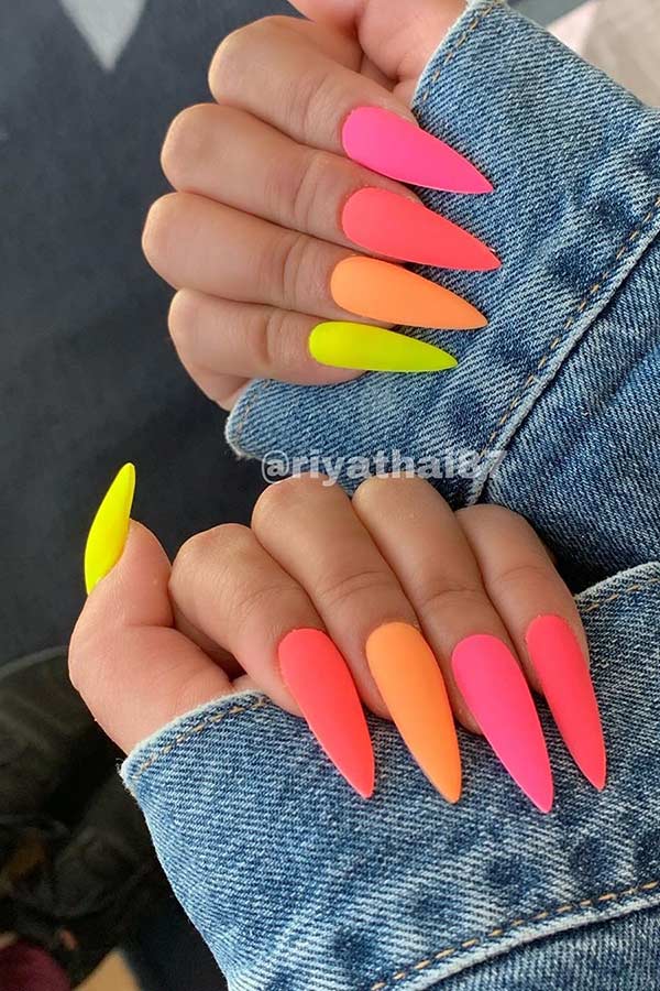 43 Colorful Nail Art Designs That Scream Summer | Page 3 of 4 | StayGlam
