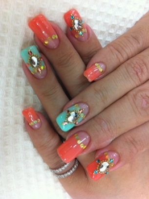 Cool Nail Art Designs for Summer 2012