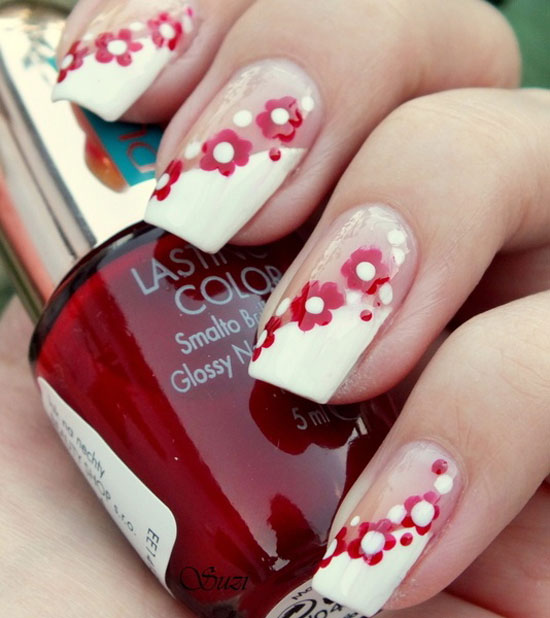 15 Easy & Simple Spring Flower Nail Art Designs,Trends & Ideas 2013
